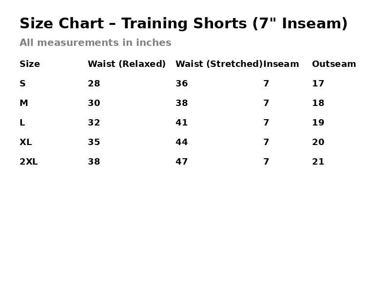 Black Nightfall Shorts