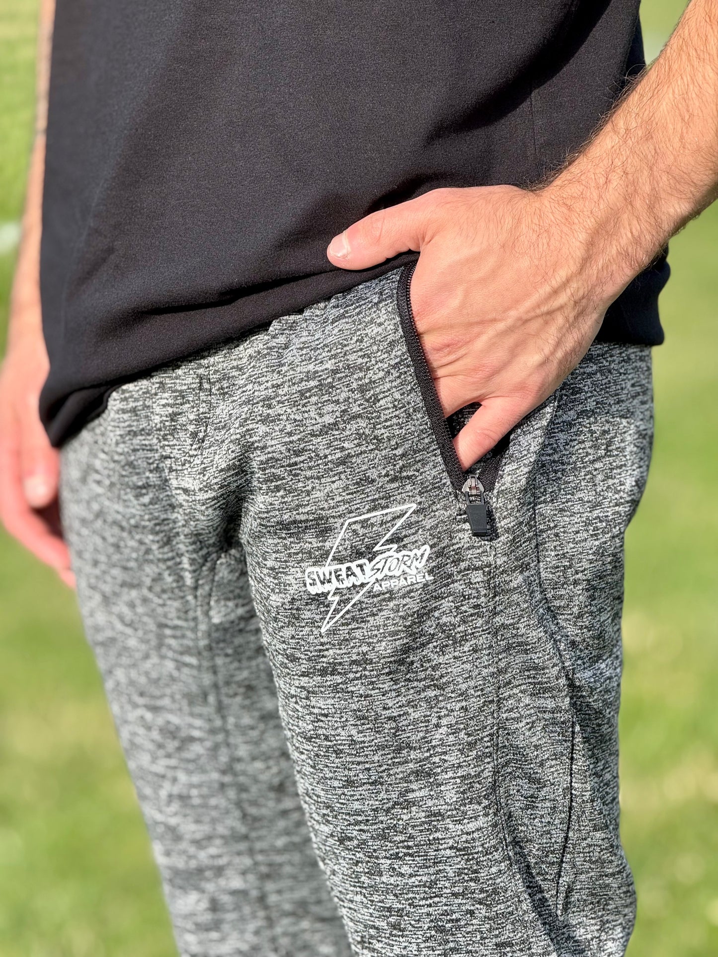 The Gray Storm Performance Fleece Jogger