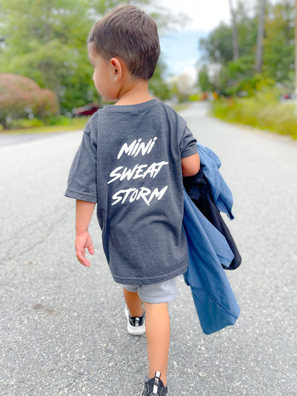 Youth Gray Mini Sweat Storm T-Shirt
