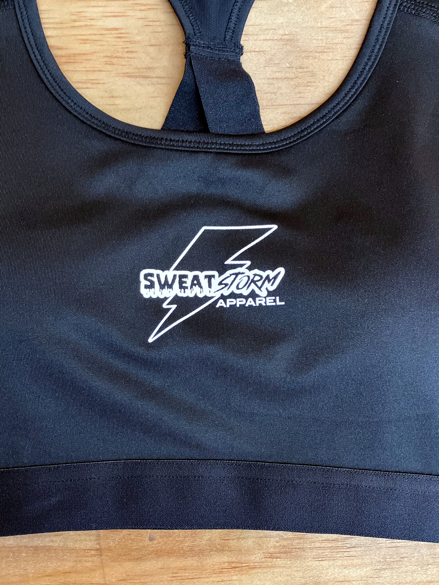 Black Velocity Sports Bra