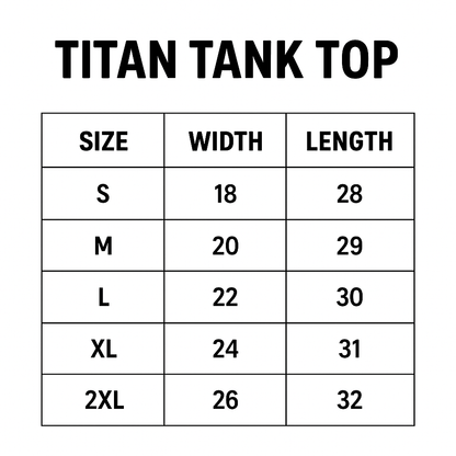 Black Titan Tank Top