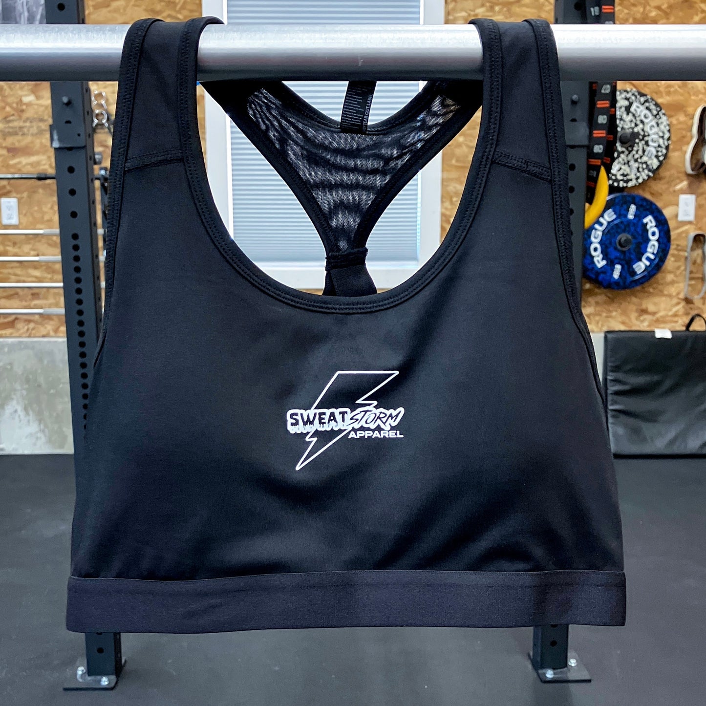 Black Velocity Sports Bra
