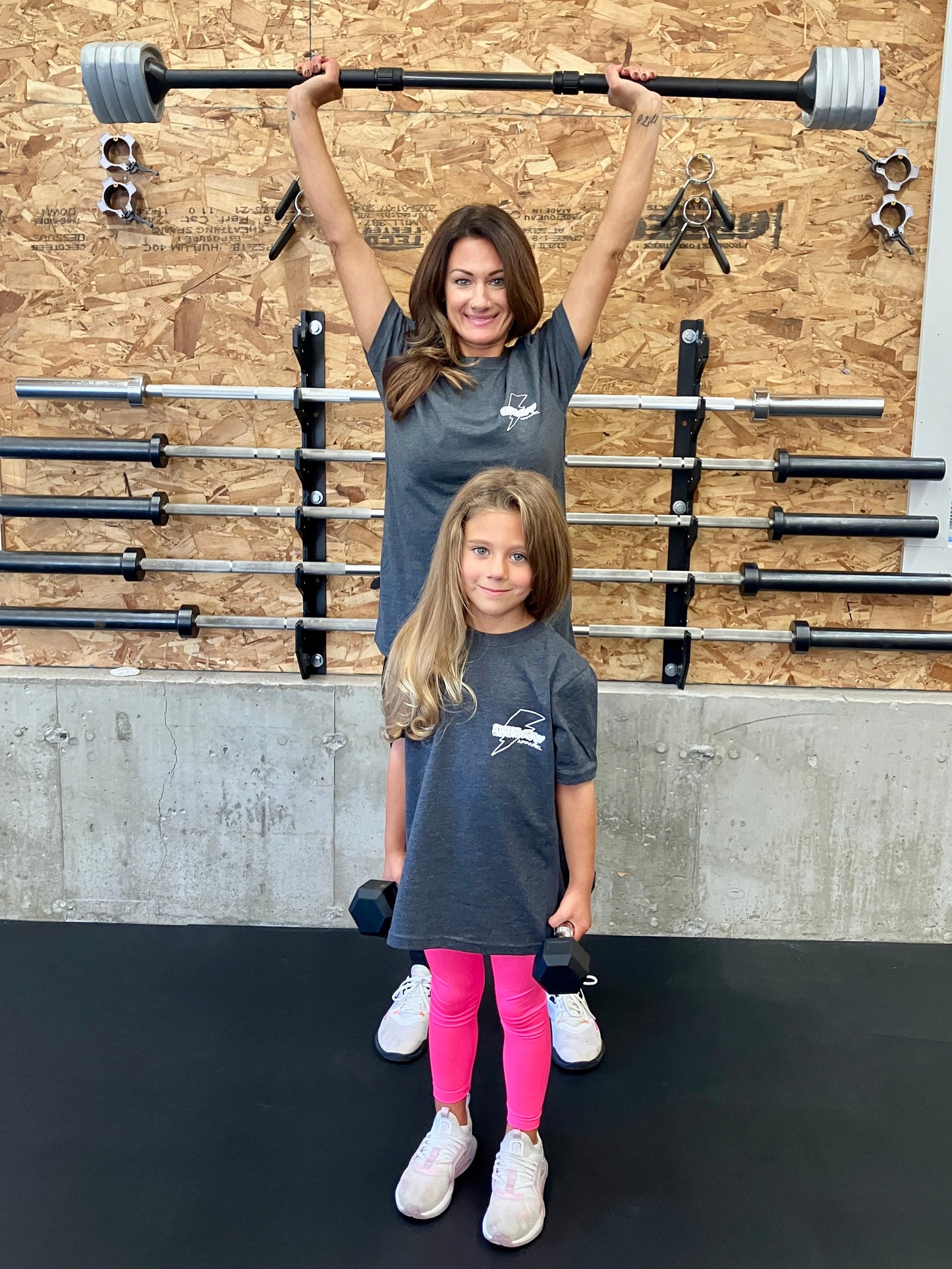 Youth Gray Mini Sweat Storm T-Shirt